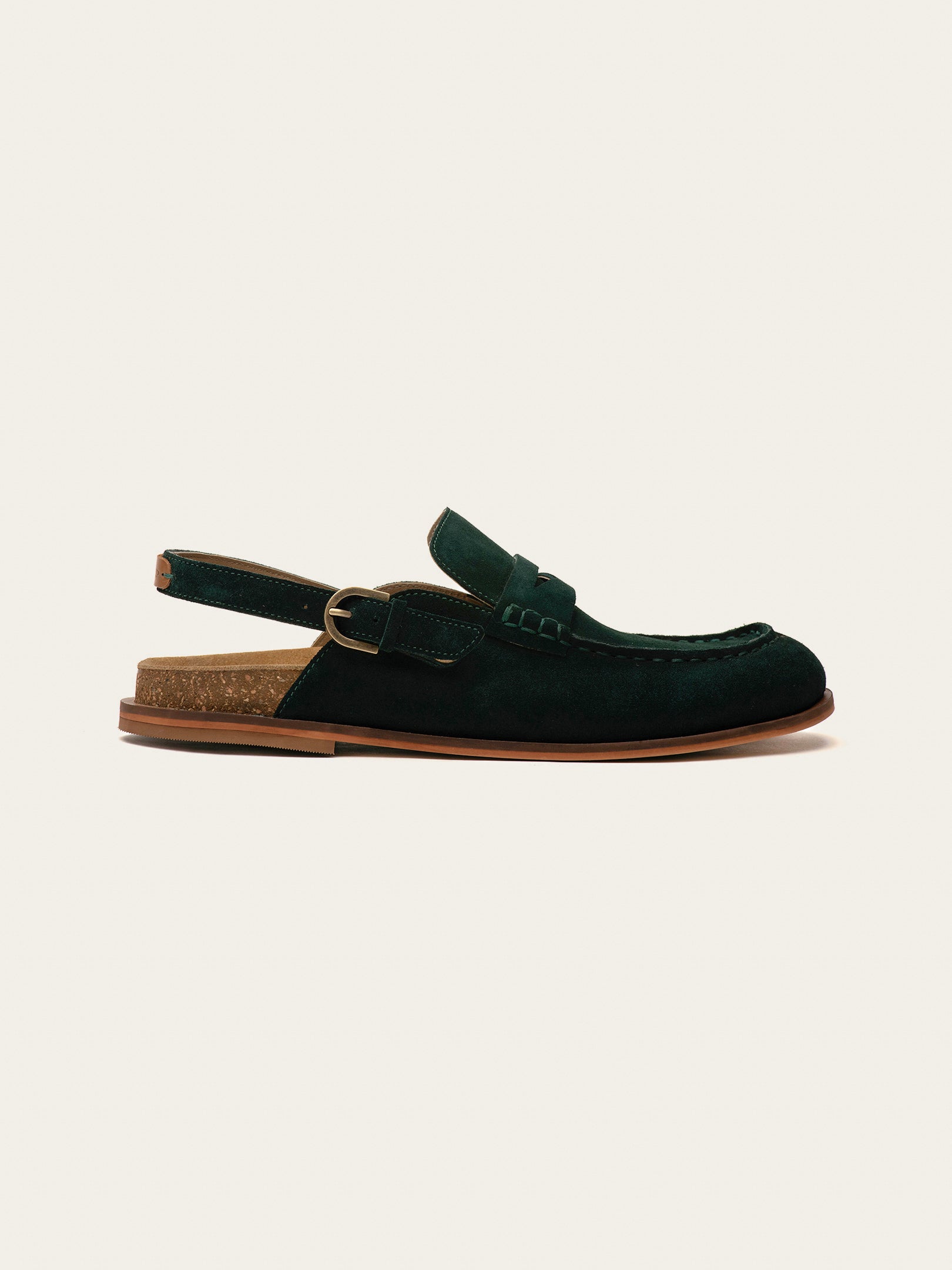 Jicama Mule - Forest Green